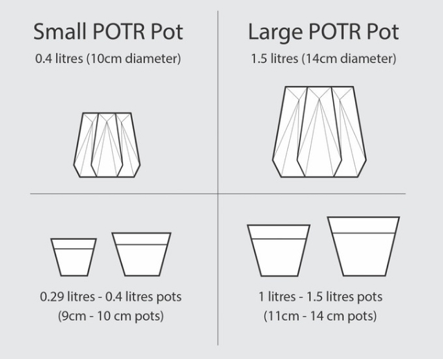potr size photo